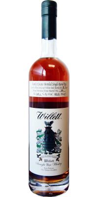 Willett 8yo Family Estate Bottled Single Barrel Rye White Oak Barrels #78 58.3% 750ml