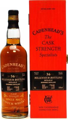 Benrinnes 1963 CA Millennium Bottling 51.9% 700ml