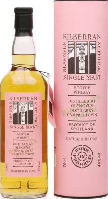 Kilkerran Work in Progress 6th Release Bourbon 46% 700ml