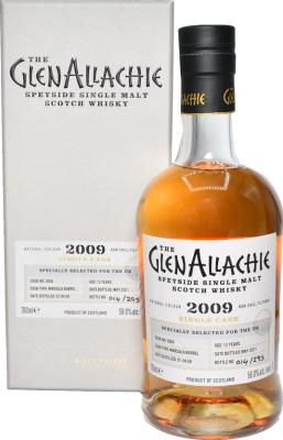 Glenallachie 2009 Marsala barrel UK exclusive 58% 700ml