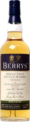 Inchgower 2000 BR Berrys #809757 56.1% 700ml