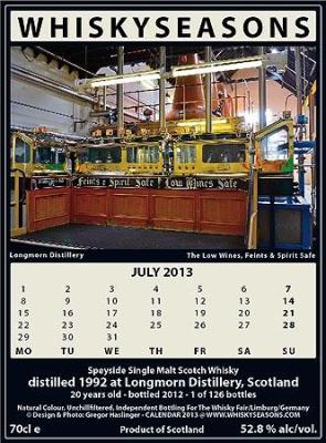 Longmorn 1992 WF Whiskyseasons White Oak Cask 52.8% 700ml