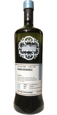 Macduff 2009 SMWS 6.48 2nd Fill Ex-Bourbon Barrel 58.7% 750ml