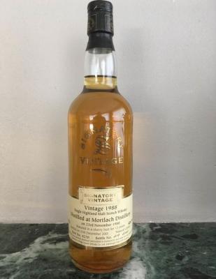 Mortlach 1988 SV Vintage Collection Sherry Butt #4270 43% 700ml