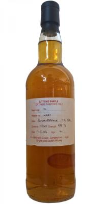 Springbank 2003 Duty Paid Sample For Trade Purposes Only Fresh Bourbon Barrel Rotation 260 58.9% 700ml