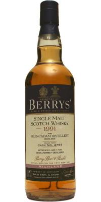 Glencadam 1991 BR Berrys Best Islay #4753 53.9% 700ml