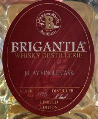 Brigantia 2018 Islay Single Cask Limited Edition Islay Cask 58.5% 700ml