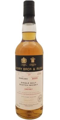 Orkney 2003 BR Sherry butt Kensington Wine Market 59.9% 700ml