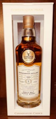 Bunnahabhain 1989 GM Refill American Hogshead 46% 750ml
