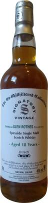 Glenrothes 1997 SV The Unchillfiltered Collection 46% 700ml