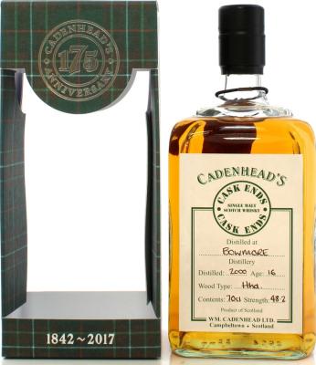 Bowmore 2000 CA Cask Ends 48.2% 700ml