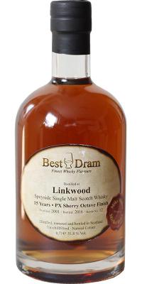 Linkwood 2001 BD PX Sherry Cask 51.8% 700ml