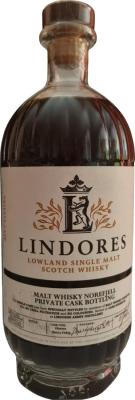 Lindores Abbey 2019 Private Cask Bottling Oloroso sherry firkin Malt whisky Norefjell 59.2% 700ml