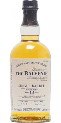 Balvenie 12yo Single Barrel #4778 47.8% 700ml