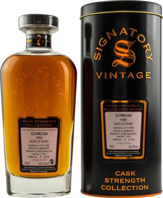 Clynelish 1995 SV Cask Strength Collection 24yo Refill Sherry Butt #11234 52.2% 700ml