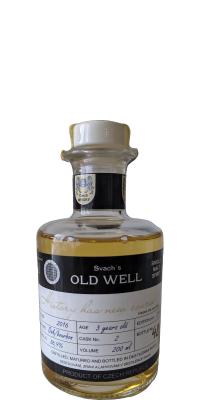 Old Well 2016 History has new course bourbon 56.9% 200ml