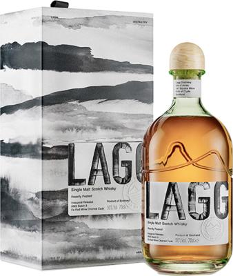 Lagg 2019 Inaugural Release Ex-Rioja Charred Red Wine Cask Finish Batch 3 50% 700ml