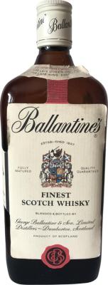 Ballantine's Finest Scotch Whisky New American Oak Bols-Import Neuss RH 43% 700ml