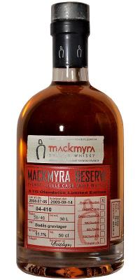 Mackmyra 2004 Reserve Elegant Bourbon 04-410 Olandstok 51.1% 500ml
