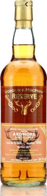 Ardmore 1993 GM Reserve Bourbon Barrel #5746 54.7% 700ml