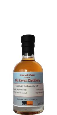 Old Raven 2016 Clubfassbottling 2020 2nd Fill PX Octave Cask re-seasoned Maltfriends.at 56.5% 200ml