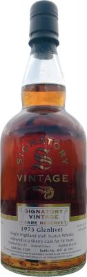 Glenlivet 1975 SV Vintage Collection Rare Reserve Sherry Cask #5729 54.5% 750ml