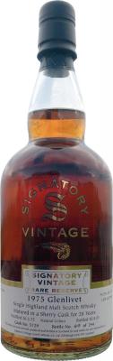 Glenlivet 1975 SV Vintage Collection Rare Reserve Sherry Cask #5729 54.5% 750ml