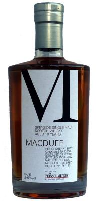 Macduff 2002 MoS Refill Sherry Butt Der Feinschmecker 59.6% 700ml