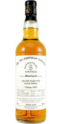 Mortlach 1989 SV The Un-Chillfiltered Collection Sherry Butt #2830 46% 700ml