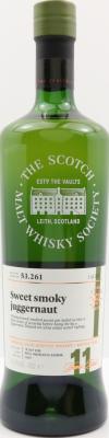 Caol Ila 2006 SMWS 53.261 Sweet smoky juggernaut Refill Ex-Bourbon Hogshead 57.1% 700ml