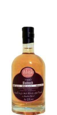 Bladnoch 1990 WCh Bourbon Barrel 49.1% 500ml