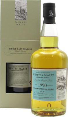 Bunnahabhain 1990 Wy Peach & Ginger Fizz 46.9% 700ml