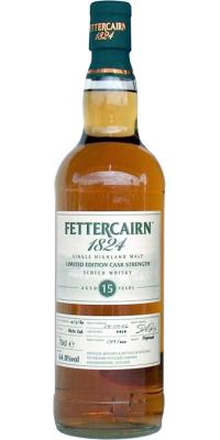 Fettercairn 1989 1824 Limited Edition Cask Strength White Oak #2454 64% 700ml