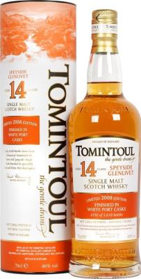 Tomintoul 2008 White Port 46% 700ml