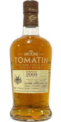 Tomatin 2009 Tempranillo Wine Barrique deinwhisky.de 59.2% 700ml