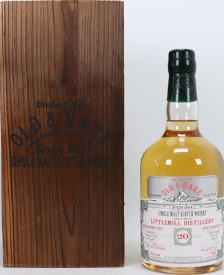 Littlemill 1991 DL Old & Rare The Platinum Selection Refill Hogshead 51.5% 700ml