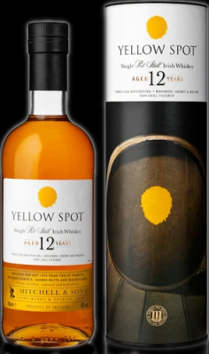 Yellow Spot 12yo Bourbon Barrel Sherry Butt & Malaga Mitchell & Son 46% 750ml