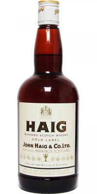 Haig Gold Label Blended Scotch Whisky Importeur Schneider-Import Bingen Rhein 43% 700ml