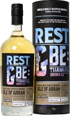 Arran 1996 RBTW Limited Edition Bourbon Cask 96/528 55.3% 700ml