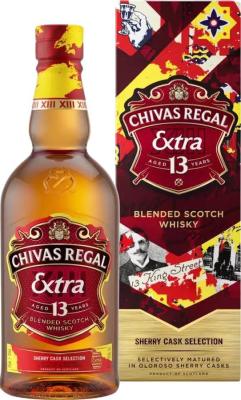 Chivas Regal 13yo Extra Sherry Cask Selection Oloroso Sherry Cask Finish Travel Retail 40% 1000ml