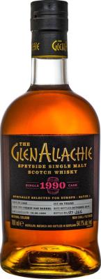 Glenallachie 1990 Single Cask for Europe Batch 1 Virgin Oak Barrel #1468 54.1% 700ml