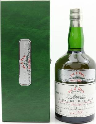 Dallas Dhu 1971 DL Old & Rare The Platinum Selection Rum Cask Finish 48.2% 700ml