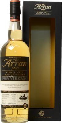 Arran 2011 Private Cask Bourbon Barrel 2011/1835 Whisky Fair Limburg 2017 52.1% 700ml