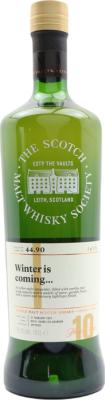 Craigellachie 2007 SMWS 44.90 Winter is coming 10yo Refill Ex-Bourbon Barrel 59.3% 700ml