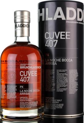 Bruichladdich Cuvee 407 PX La Noche Bocca Arriba Pedro Ximenez Sherry Cask 46% 700ml