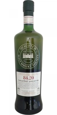 Glendullan 2001 SMWS 84.20 Fresh and floral green and white 55.2% 700ml