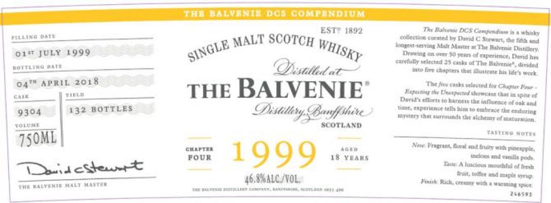 Balvenie 1999 46.8% 750ml