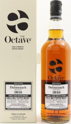 Dalmunach 2016 DT The Octave #10828353 Aberdeen Whisky Shop 10th Anniversary 52.6% 700ml