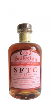 Ballechin 2004 SFTC Port Cask Matured #212 51.2% 500ml