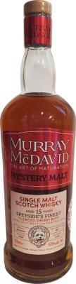 Speyside's Finest Distillery 2009 MM Mystery Malt USA 57.8% 700ml